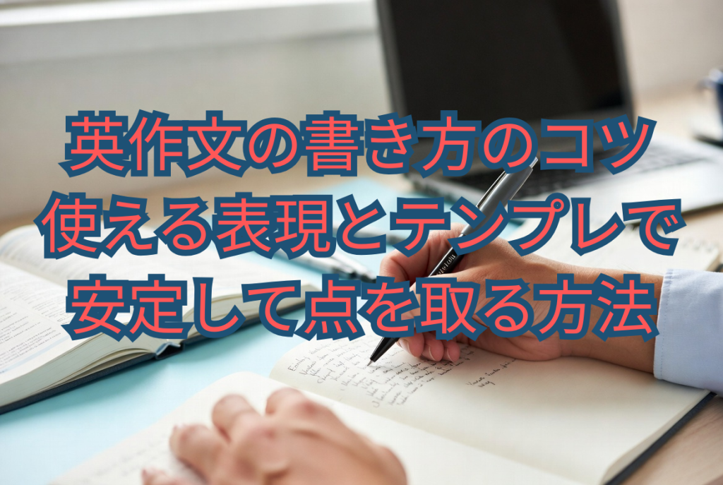 英作文の書き方のコツ｜使える表現とテンプレで安定して点を取る方法