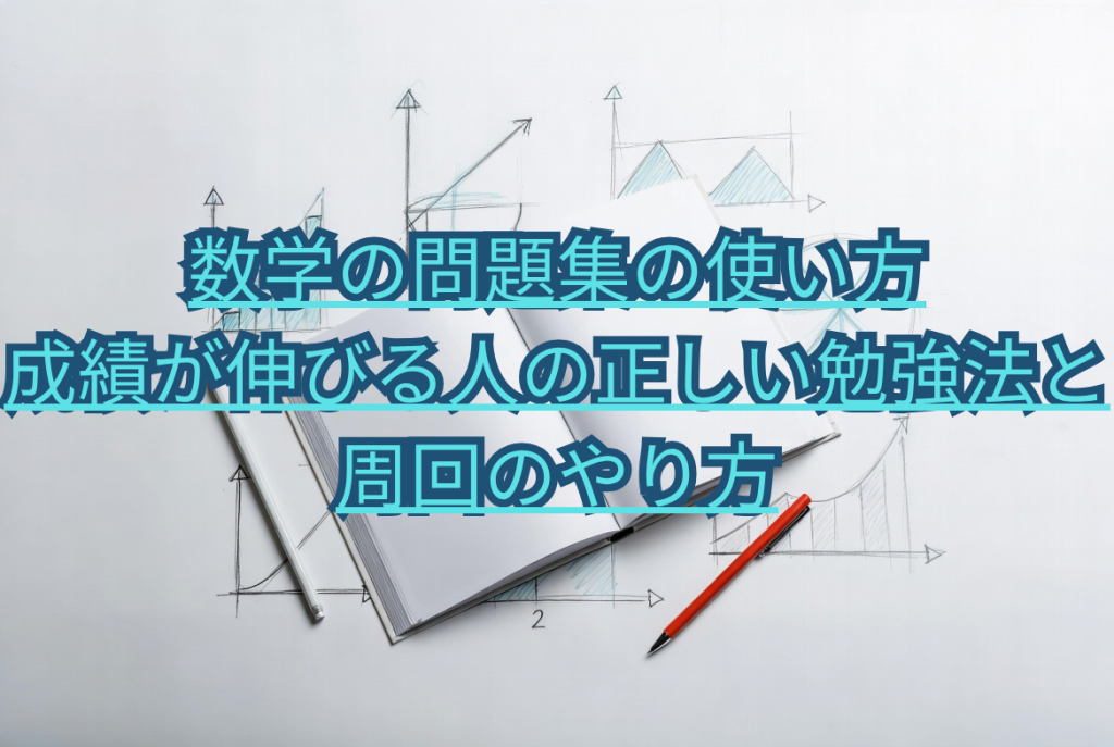 数学の問題集の使い方｜成績が伸びる人の正しい勉強法と周回のやり方