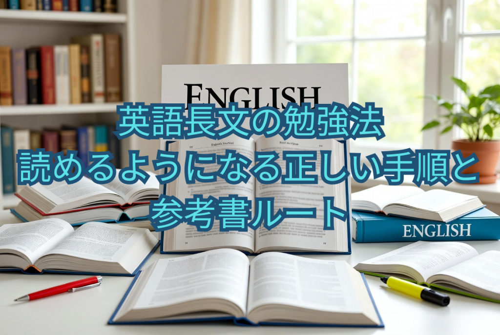 英語長文の勉強法｜読めるようになる正しい手順と参考書ルート