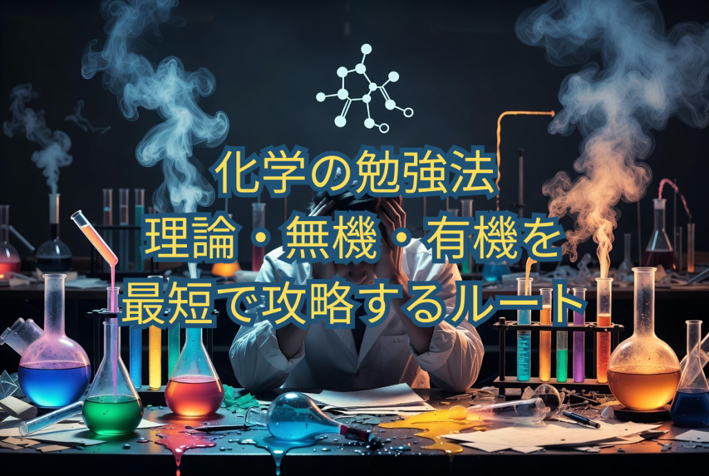 化学の勉強法｜理論・無機・有機を最短で攻略するルート