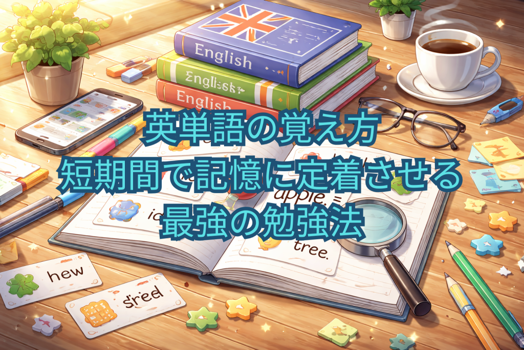 英単語の覚え方｜短期間で記憶に定着させる最強の勉強法